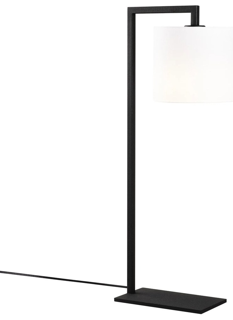 Candeeiro de Mesa Profil – Branco/Preto – 27 x 20 cm