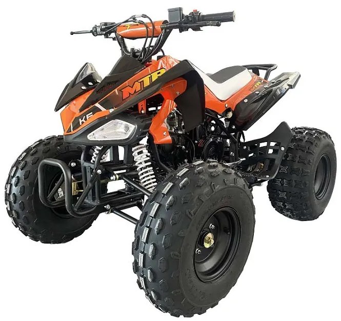 MINI MOTO 4 INFANTIL GASOLINA 125cc MTR KF8 LARANJA