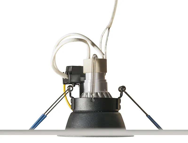 LED Foco embutido inteligente moderno preto com WiFi GU10 - Dept Design,Moderno