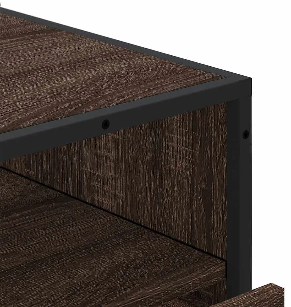 Cómoda com 1 Prateleira Aberta e 4 Gavetas - 70x41x83,5 cm - Madeira C