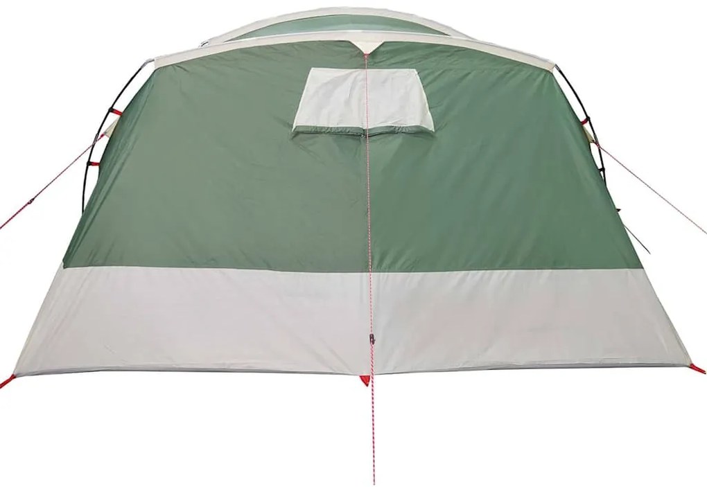 Tenda familiar túnel para 8 pessoas impermeável verde