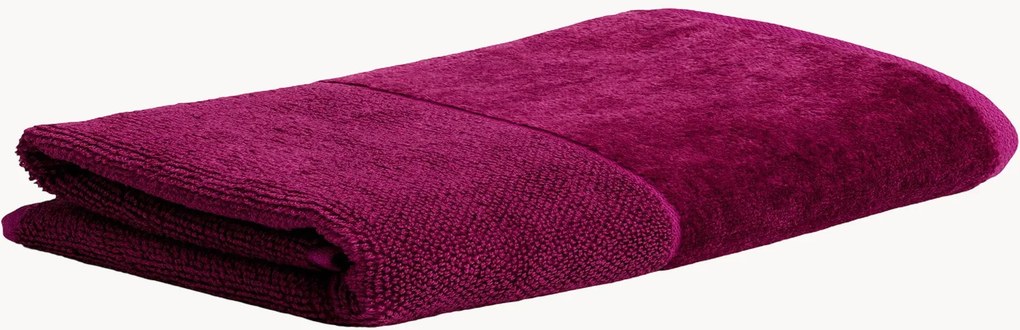 Toalha de duche com bordas aveludadas Bamboo Luxe
