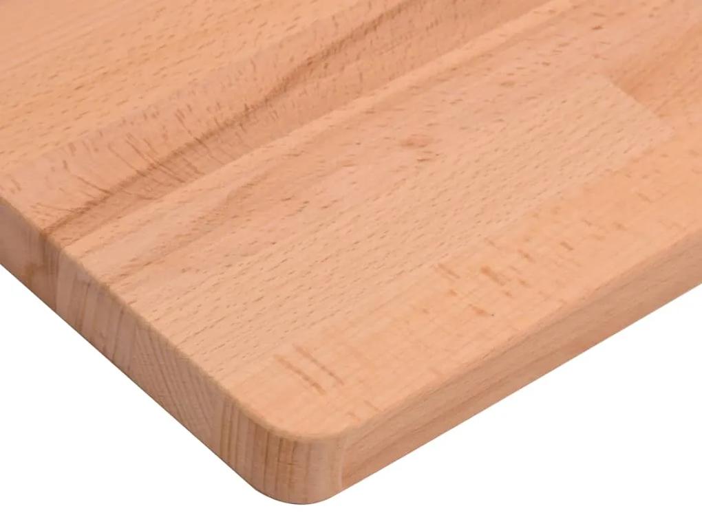 Tampo de secretária 100x60x1,5 cm madeira de faia maciça