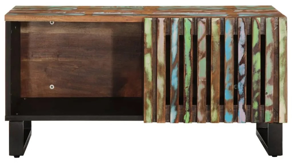 Mesa de centro 80x51x40 cm madeira de acácia maciça