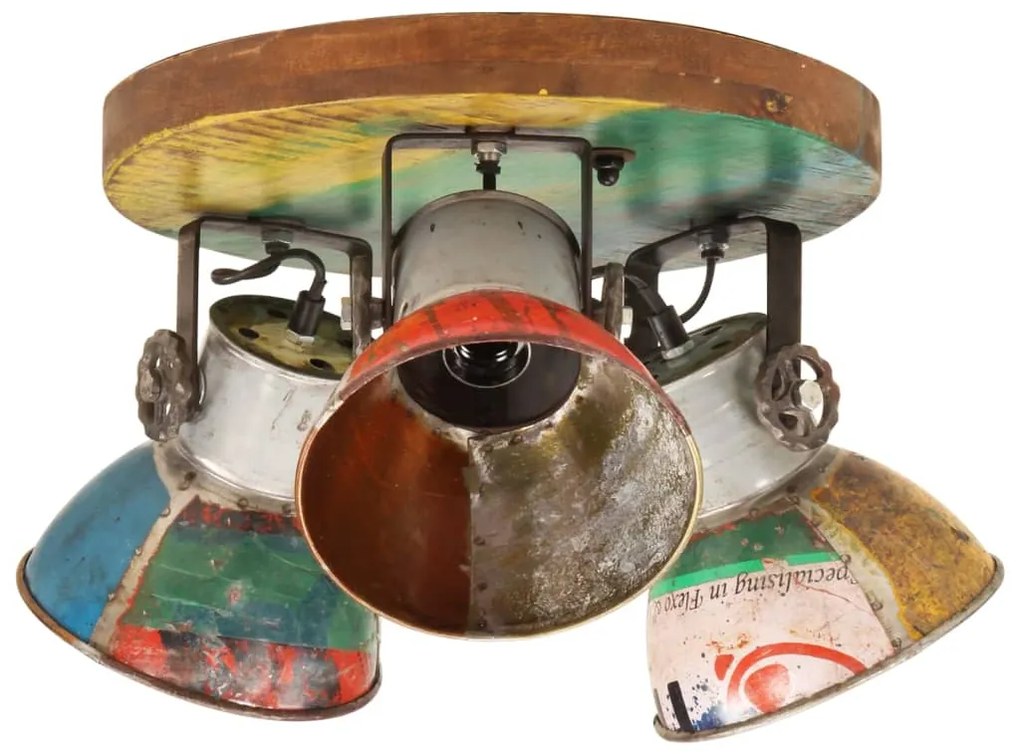 Candeeiro de teto industrial 25W 42x25 cm E27 multicor