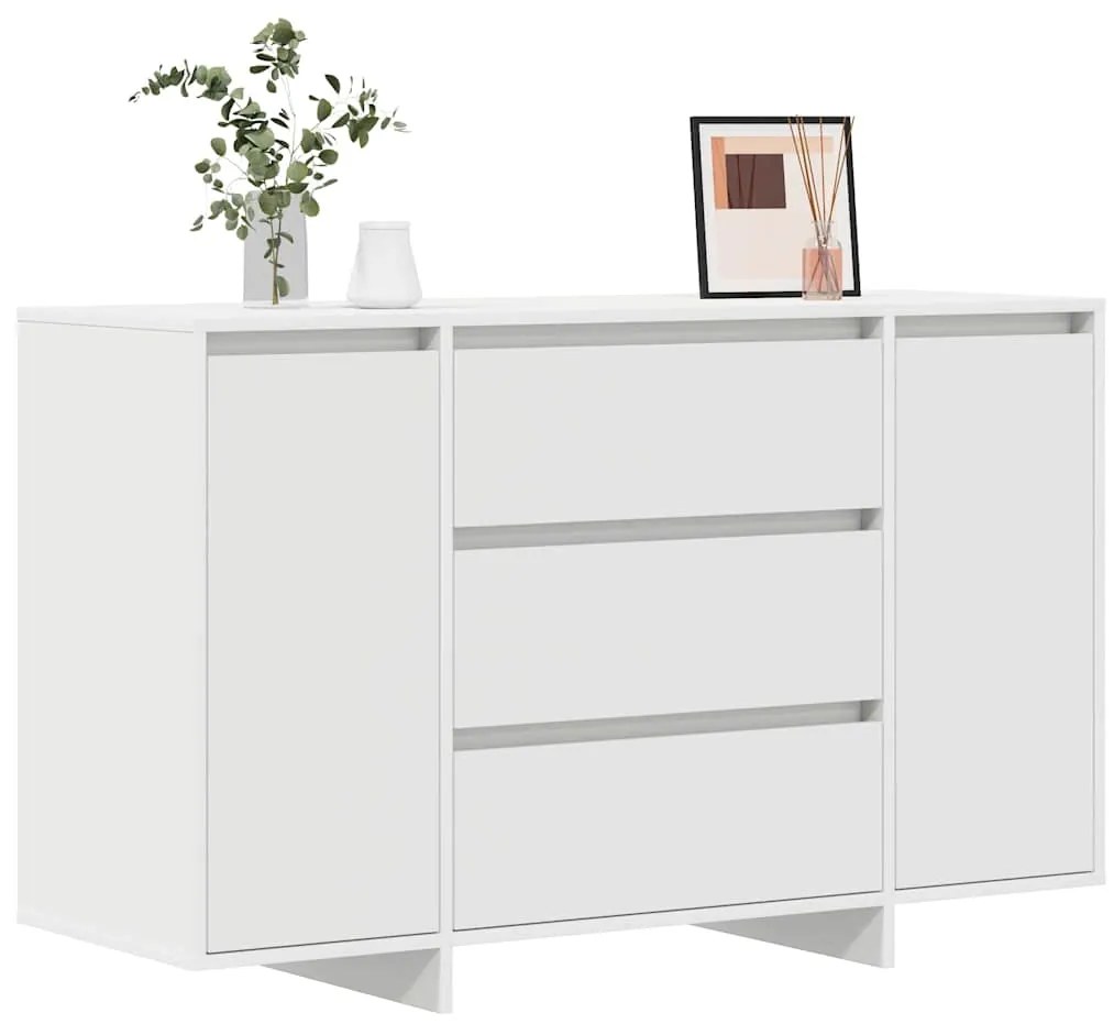 Sideboard Branco 120x41x75 cm Madeira de Engenharia