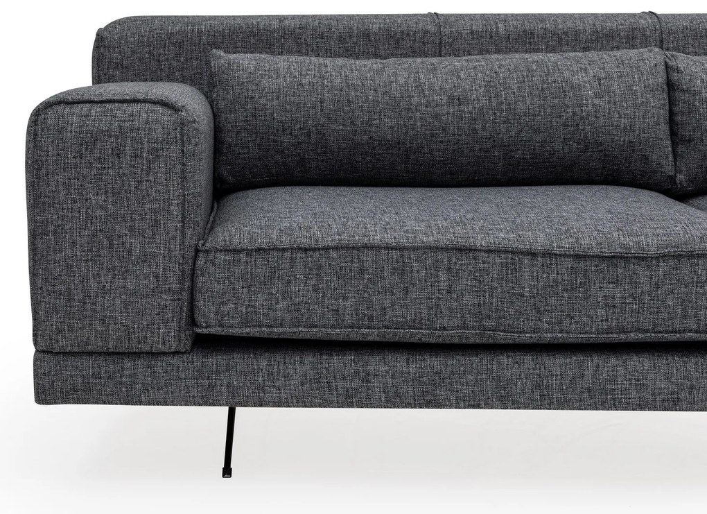 Sofá de Canto Jivago – Cinzento – 308 cm x 198 cm