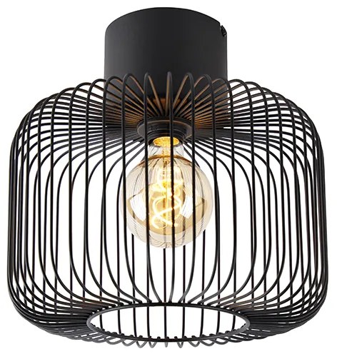 Candeeiro de teto design preto - Baya Design