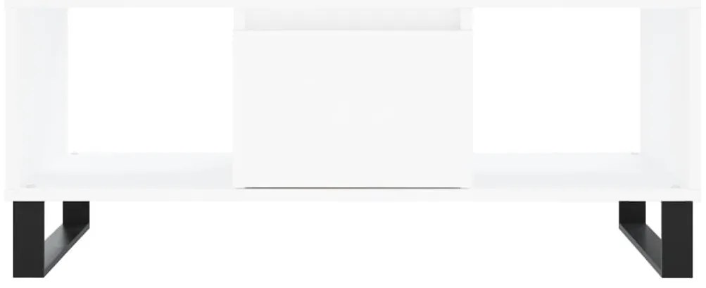 Mesa de centro 90x50x36,5 cm derivados de madeira branco