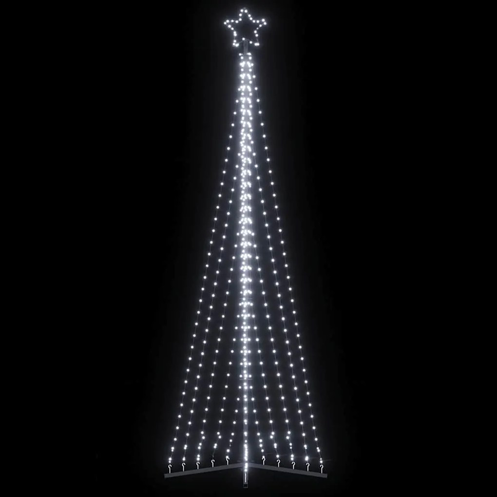 LED Árvore de Natal 495 LEDs Branco Frio 300,5 cm