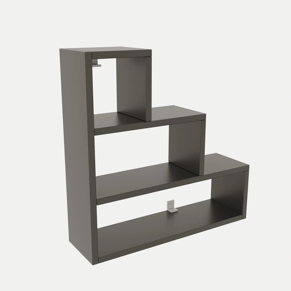 Prateleira de Parede Piramit – Antracite – 62x62x18 cm