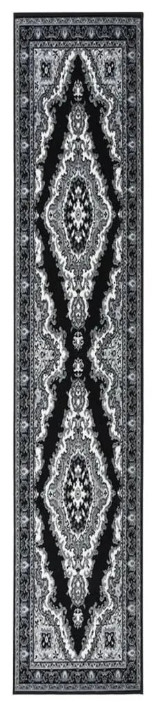 vidaXL Passadeira 60x450 cm polipropileno preto