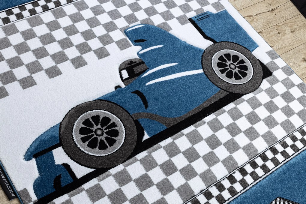 Tapete PETIT RACE RAÇA FORMULA 1 CARRO azul