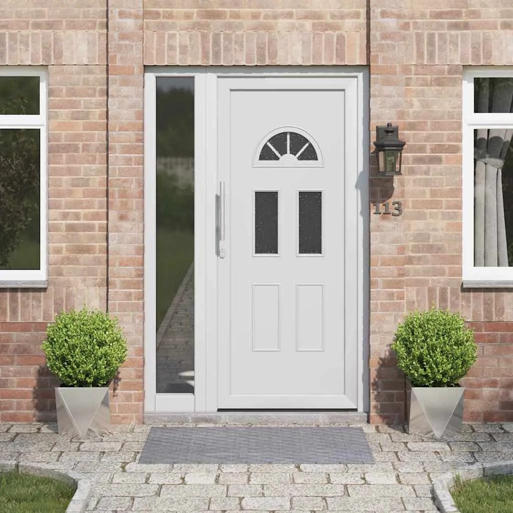 vidaXL Floreira 2 pcs Prateado 30 x 30 x 30 cm Aço inoxidável