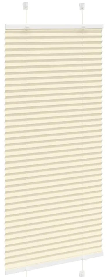 Creme Plissada Cega 60x100 cm Largura Tecido 59,4 cm Poliéster