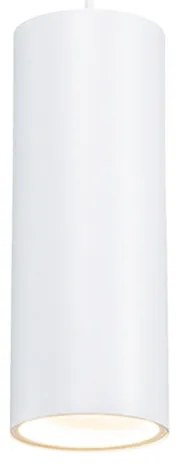 Candeeiro de suspensão design branco - Tubo Design,Moderno