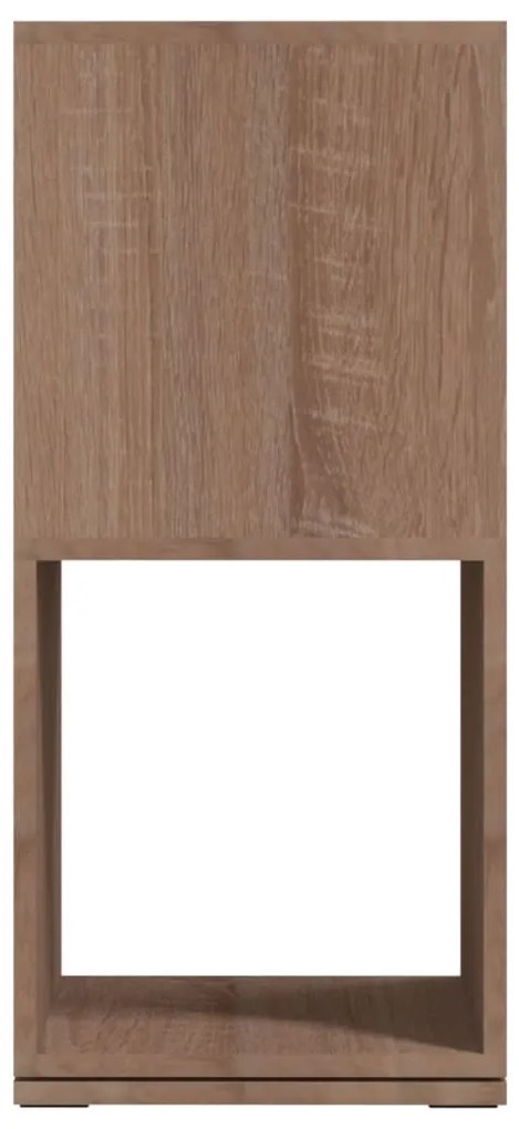 Armário giratório 34,5x34,5x75,5 cm aglomerado carvalho sonoma