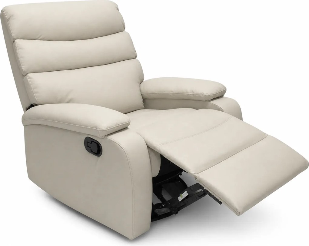 Poltrona de Escritório Solvani Comfort Riva Bege 650x700x1050 mm