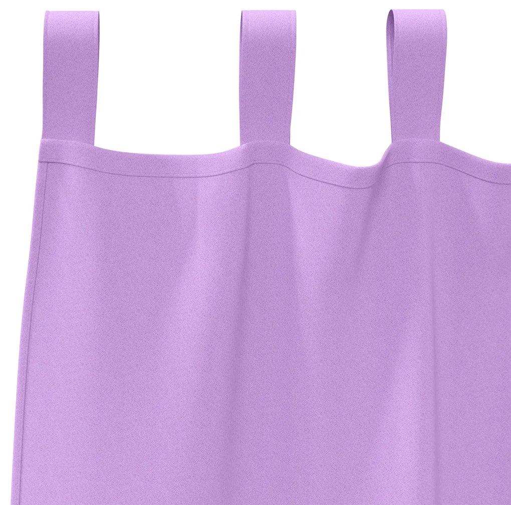Cortinas opacas com cortinas 2 pcs Roxo 225 x 140 cm Poliéster