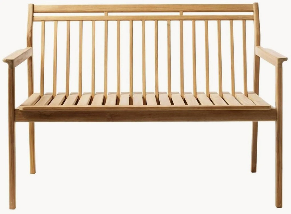 Banco de jardim em madeira de teca Sammen M12