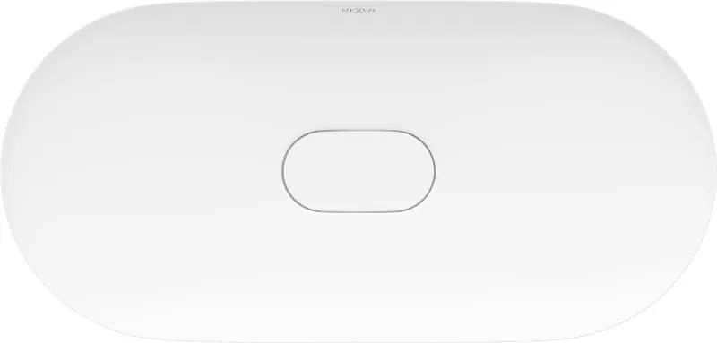 Mexen Sofia lavatório de bancada em aglomerado 70 x 35 cm, branco - 23067001