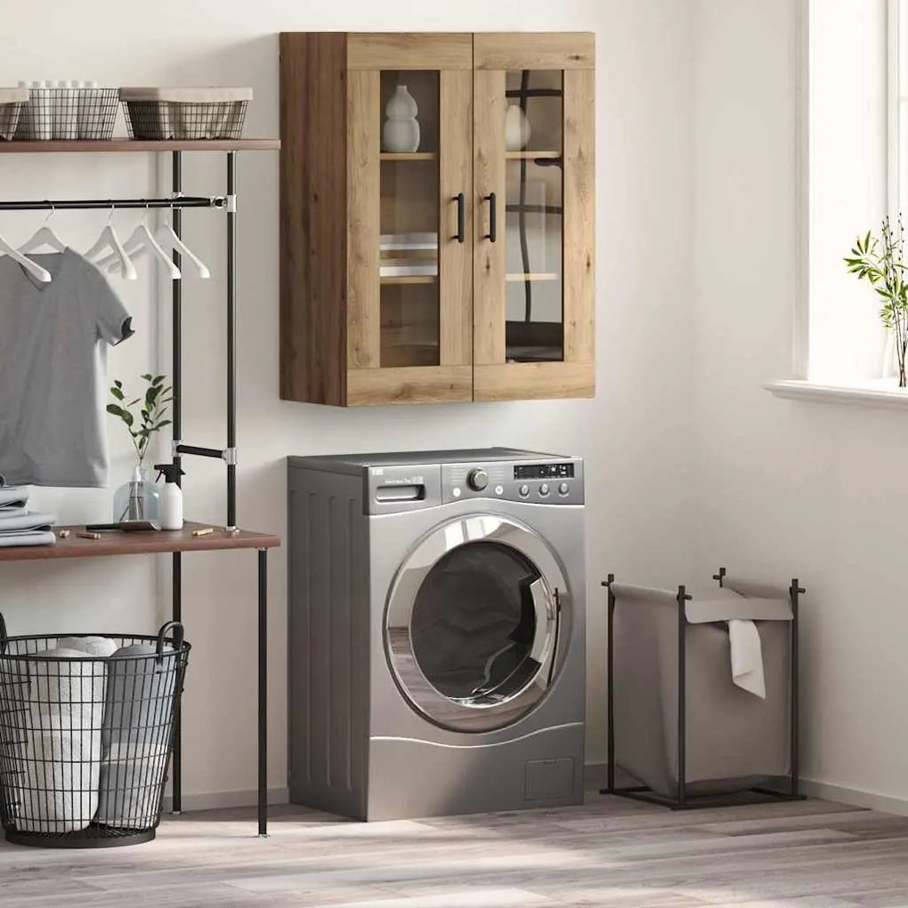 vidaXL Buffet Carvalho Artesanal 69,5 x 34 x 90 cm Madeira processada