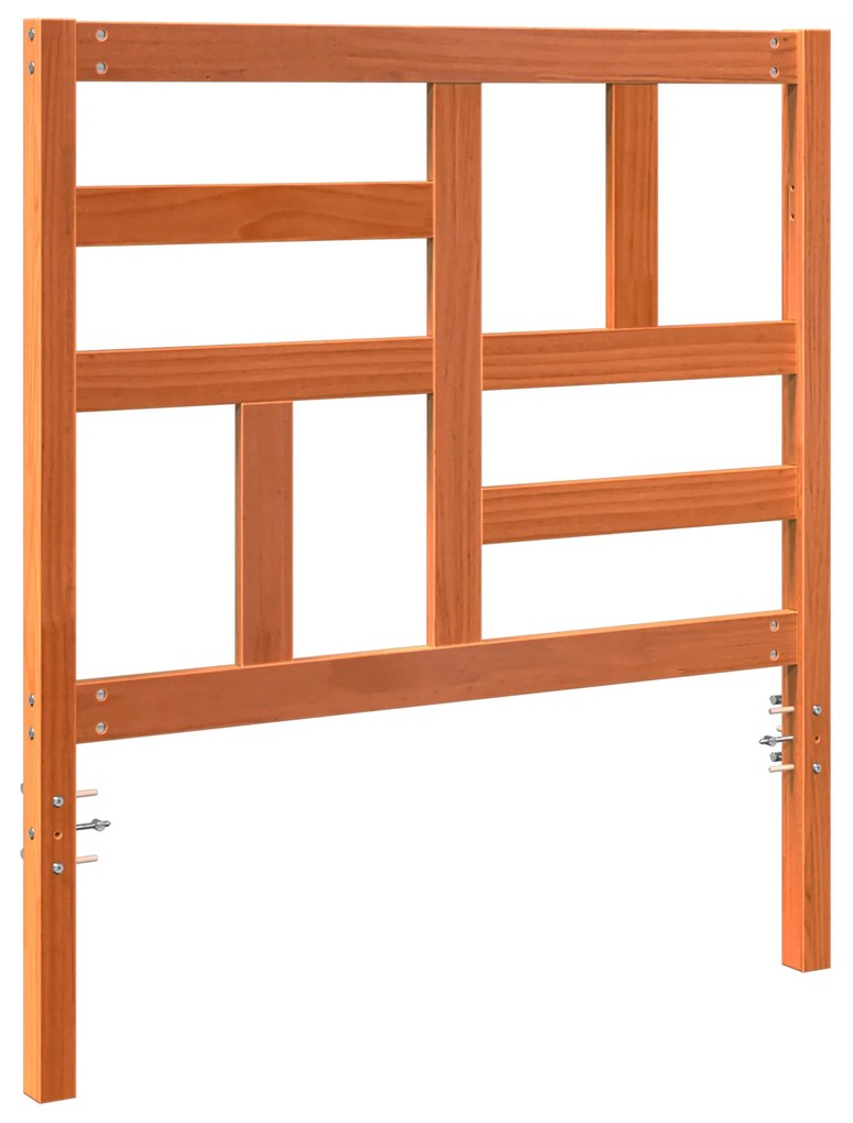 Cabeceira de Cama com cabeceira Castanho-mel 80.5 x 4 x 104 cm