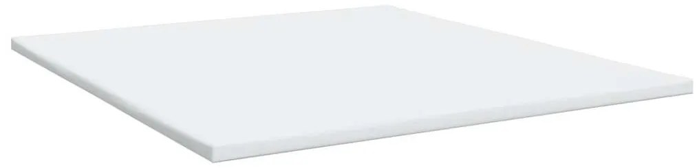 Cama com molas/colchão 200x200 cm tecido cor creme