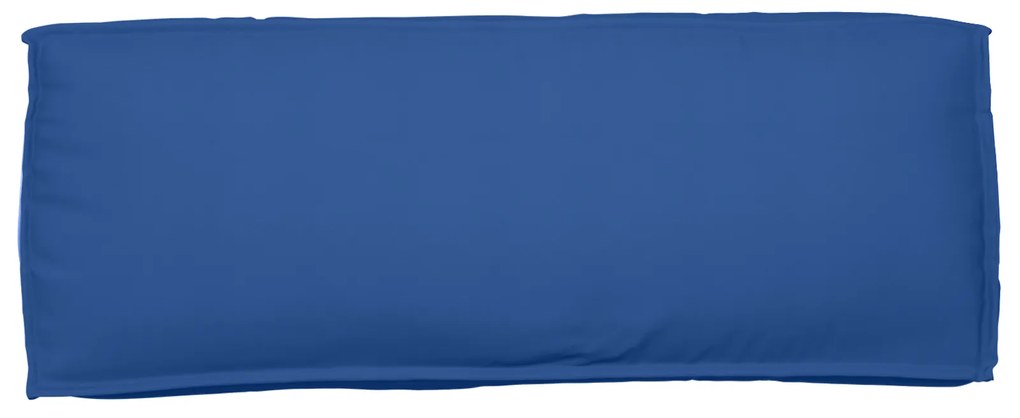 Conjunto de Almofadas de Palete 2 Peças Azul Royal Tecido Oxford