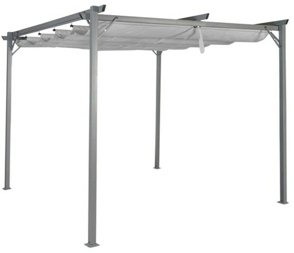 Pérgula DKD Home Decor MB-179019 290 x 290 x 230 cm Aço Metal/Plástico