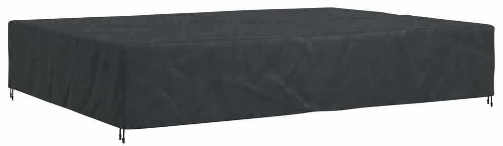 vidaXL Capa para Móveis Liso Preto 400 x 300 x 70 cm 210D