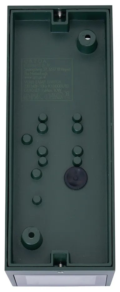 Candeeiro de Parede Moderno Verde Escuro 2-Luzes GU10 70mm IP54 - Baleno