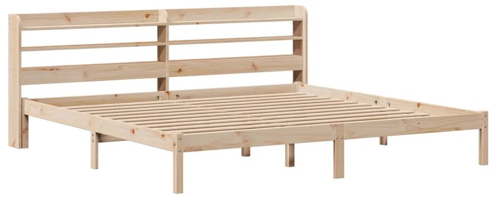 Cama sem colchão 180x200 cm madeira de pinho maciça