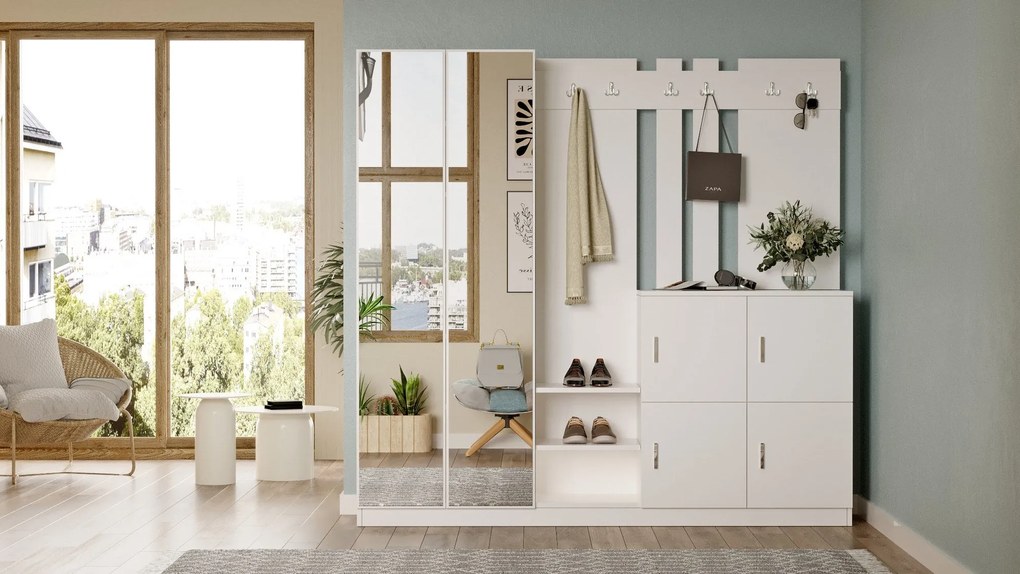 Bengaleiro DD9 – Branco – 187,2 x 180 x 37,5 cm