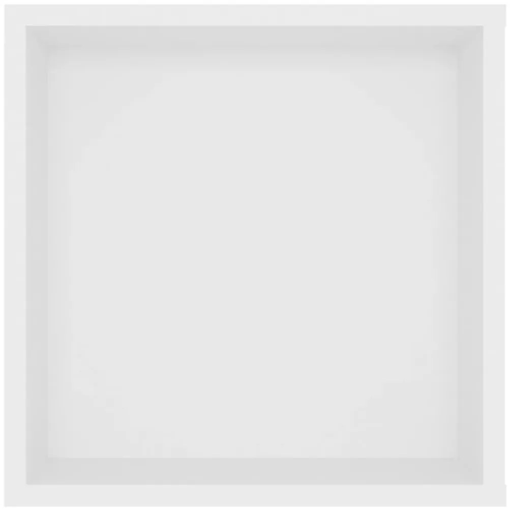 Armário de parede para TV 102x35x35 cm derivados madeira branco