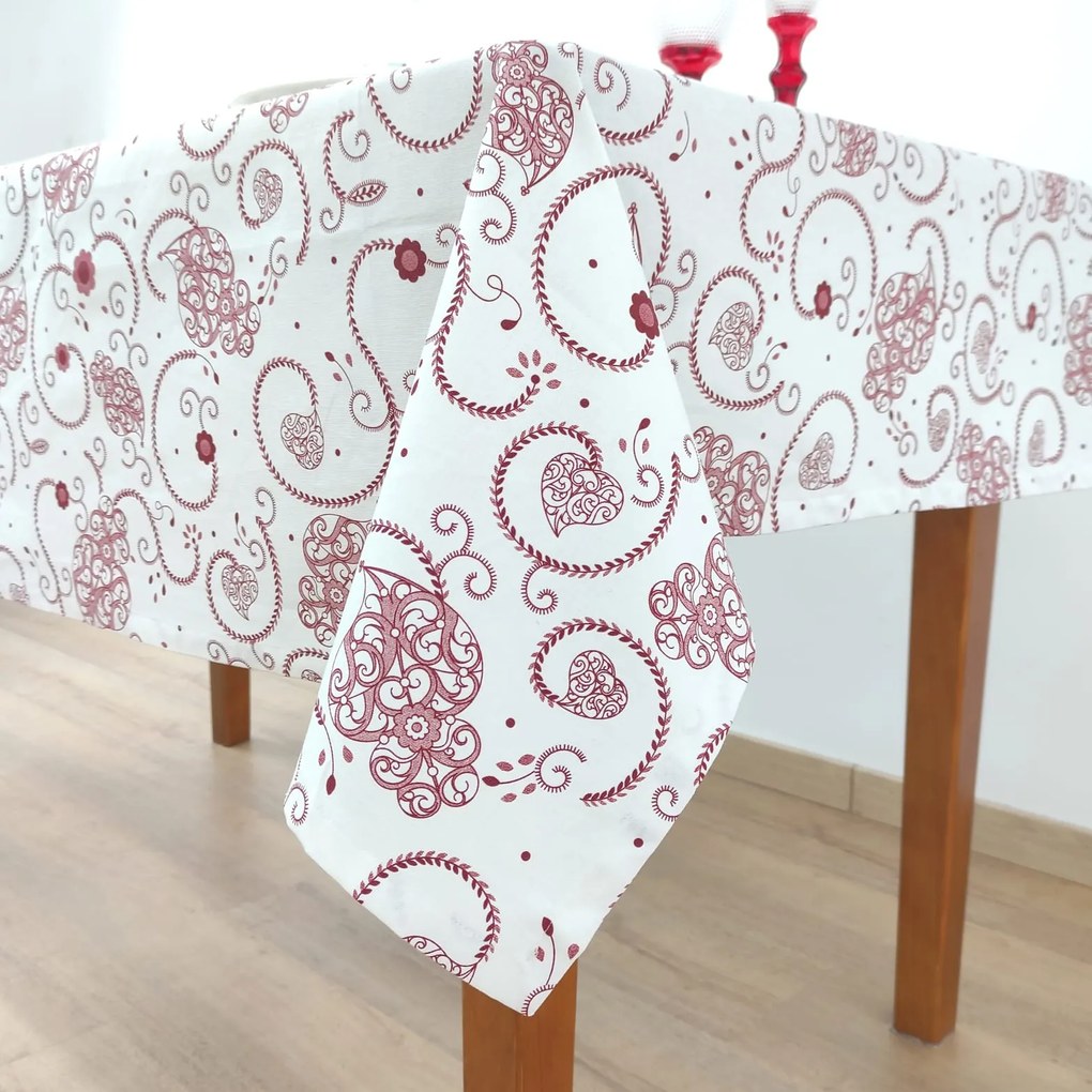 Toalha de Mesa Viana Red BI