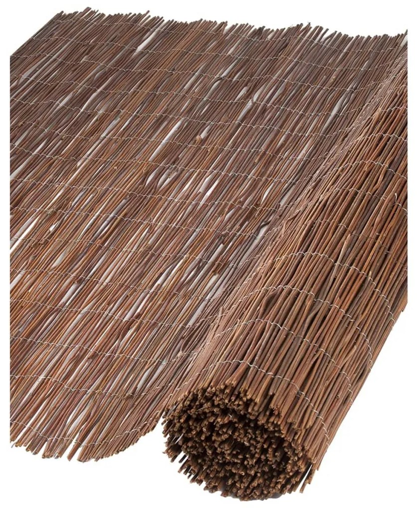 409361 Nature Tela de jardim 1x3 m 10 mm salgueiro espesso