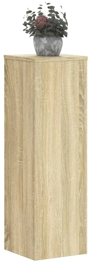 Suportes p/ plantas 2 pcs 25x25x80 cm derivados de madeira