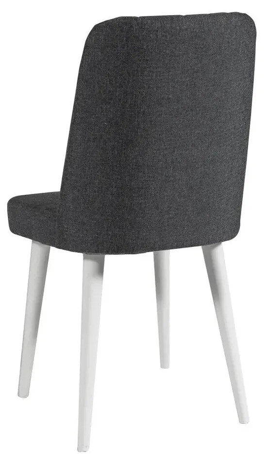 Conjunto de Mesa de Jantar Extensível e Cadeiras Vina – Branco e Antra