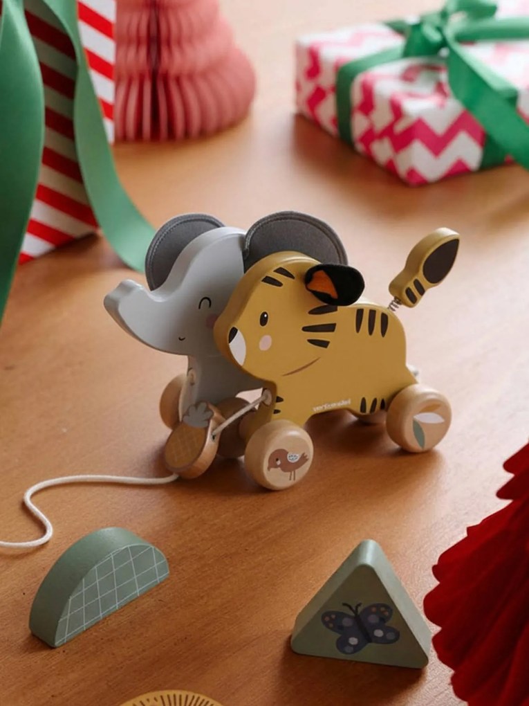 Corrida da savana TANZÂNIA, em madeira FSC® madeira