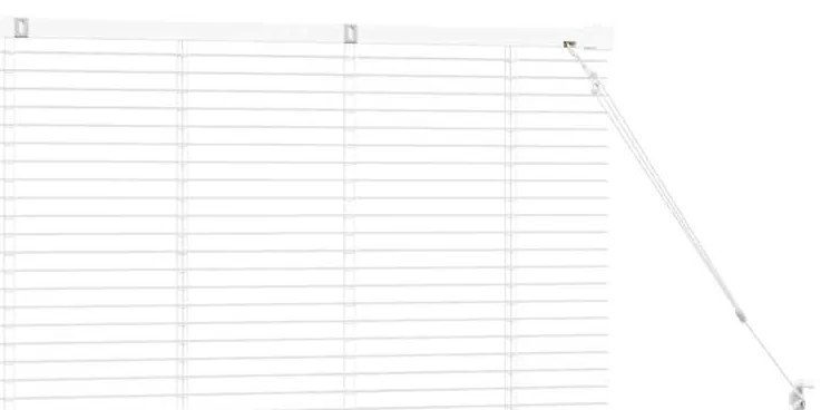 Persiana de Janela com cortinas Outros Manual Branco 130 x 130 cm Alum