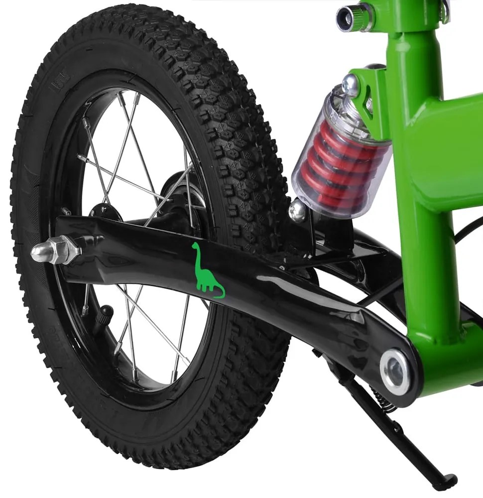 Bicicleta de equilíbrio para crianças 94 x 46 x 60 cm Verde escuro