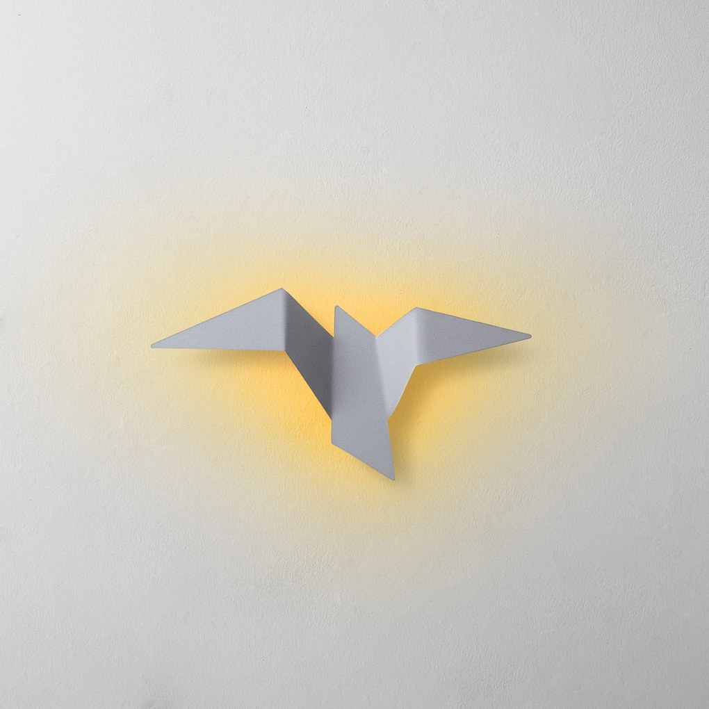 Candeeiro de Parede Pacali – Cinzento – 31 cm x 12 cm x 16 cm