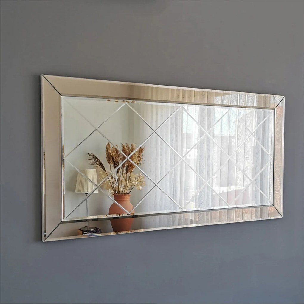 Espelho A330D – Prateado – 130x65x2,2 cm