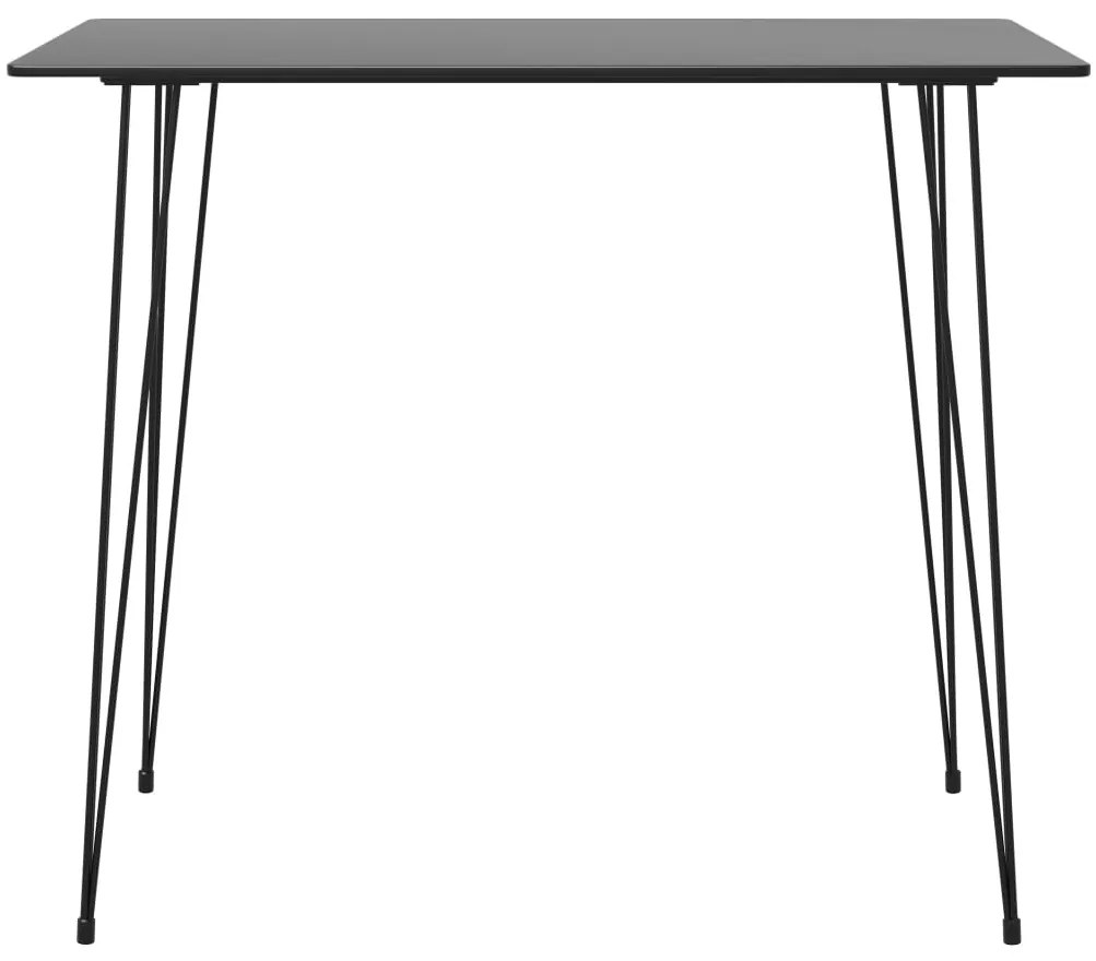 7 pcs conjunto de bar preto