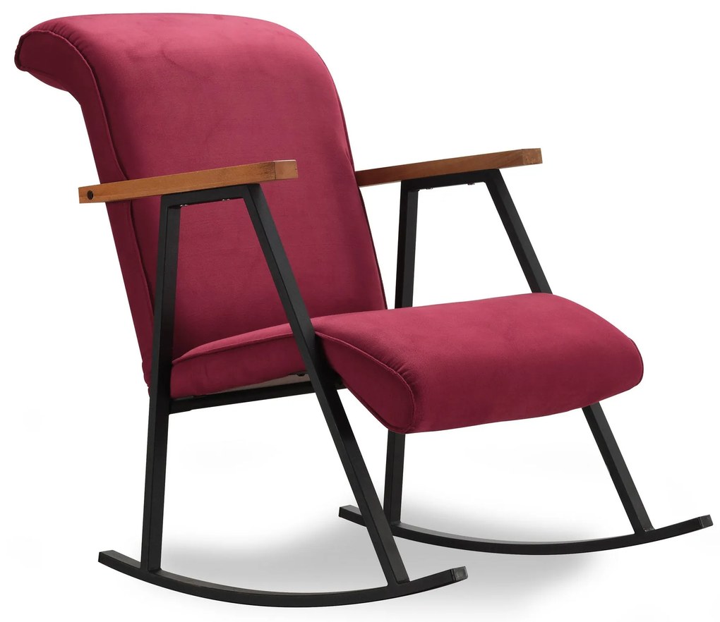Poltrona de Baloiço "Yoka" – Vermelho – Design Moderno