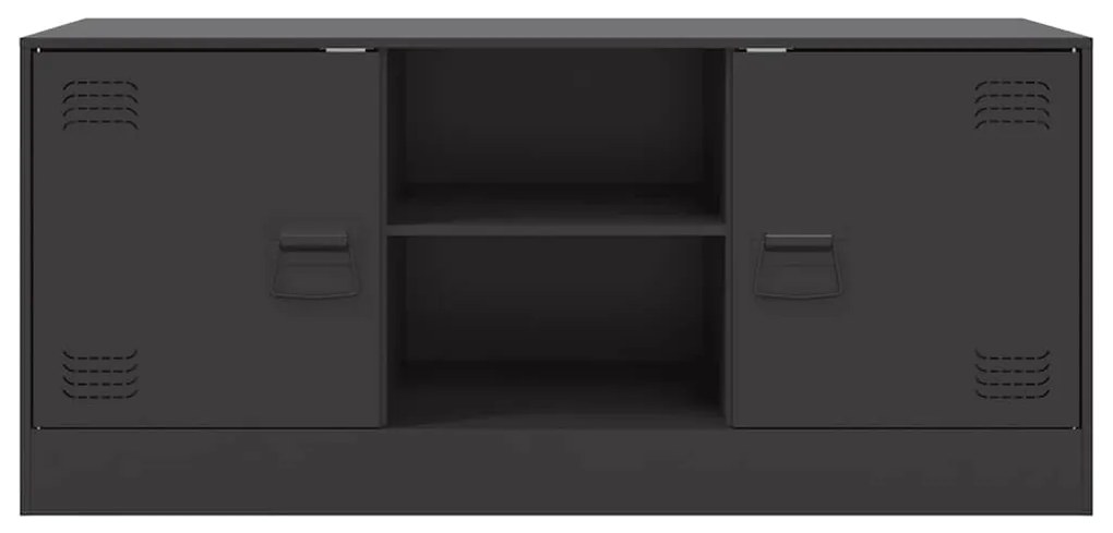 Móvel de TV 99x39x44 aço preto