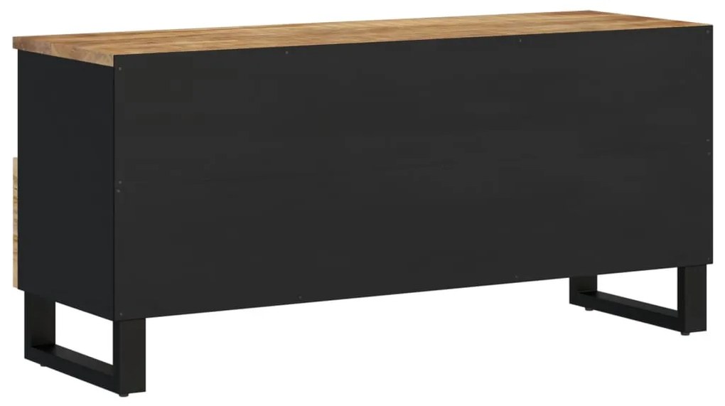 Móvel de TV 100x33x46 cm mangueira maciça/derivados de madeira