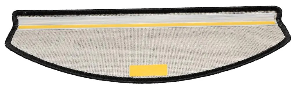 Tapetes de escada 20 pcs 65x24x4 cm antracite
