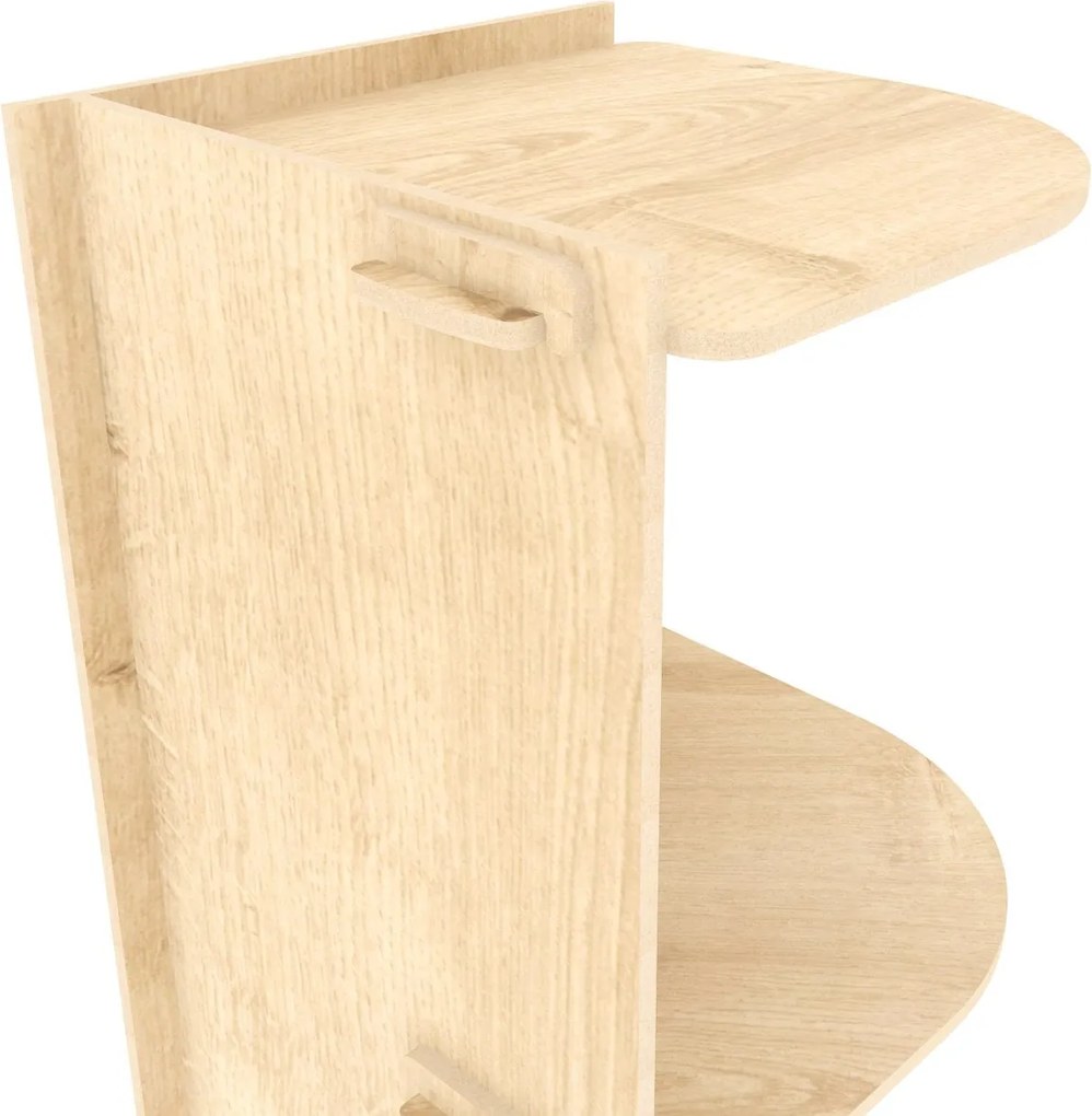 Estante Liva – Carvalho – 28 cm x 138 cm x 30 cm